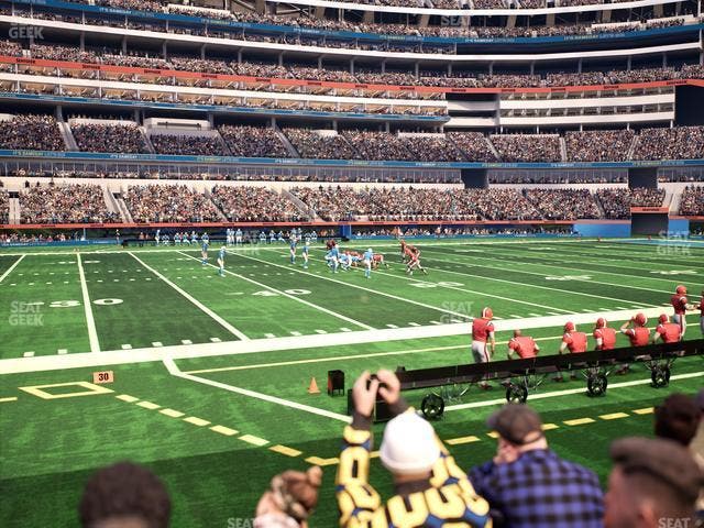 SoFi Stadium - Section Vip 130 Seat View