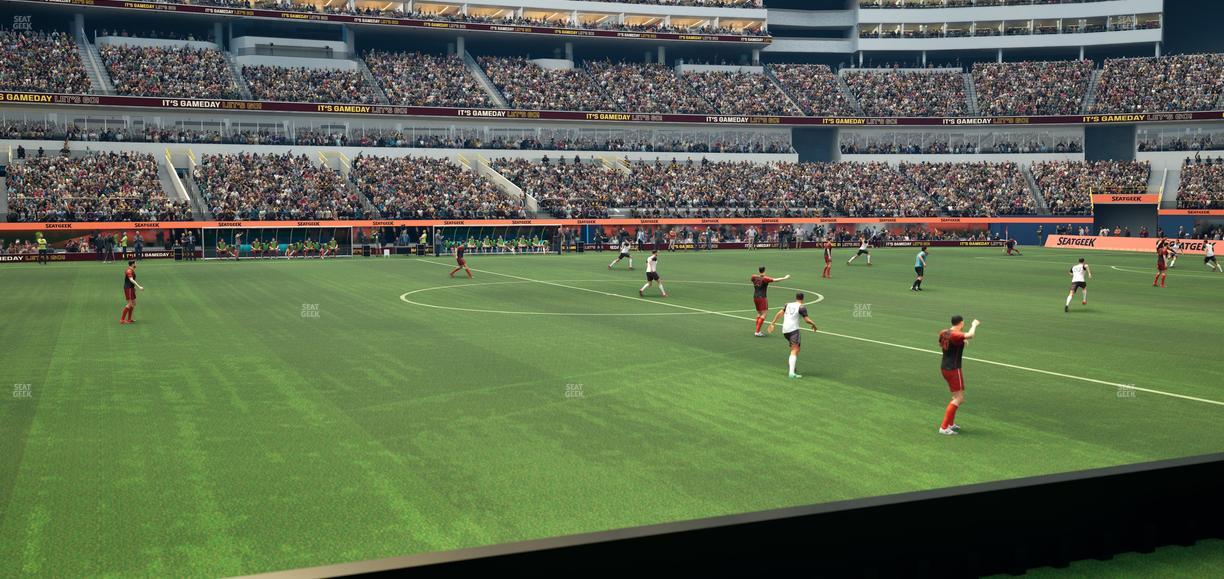 SoFi Stadium - Section Vip 130 Seat View