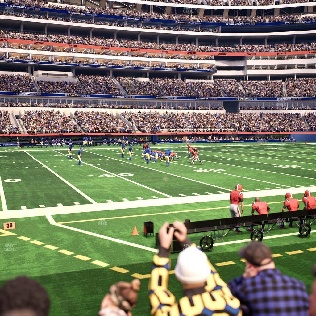 SoFi Stadium - Section Vip 130 Seat View