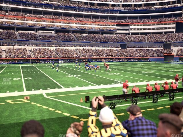 SoFi Stadium - Section Vip 130 Seat View