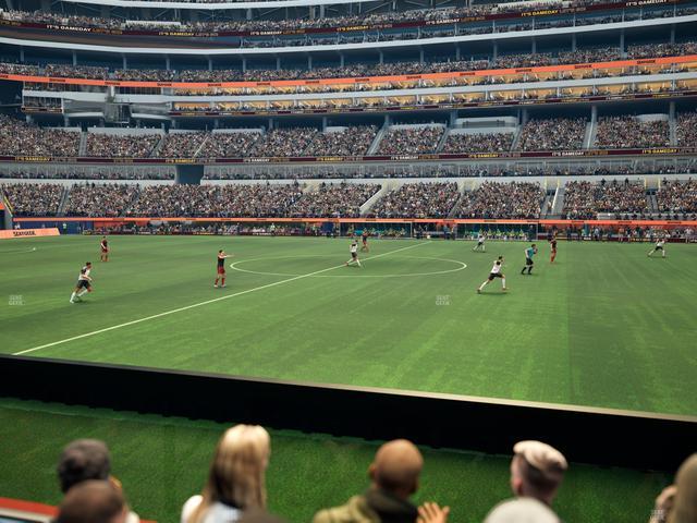 SoFi Stadium - Section Vip 133 Seat View