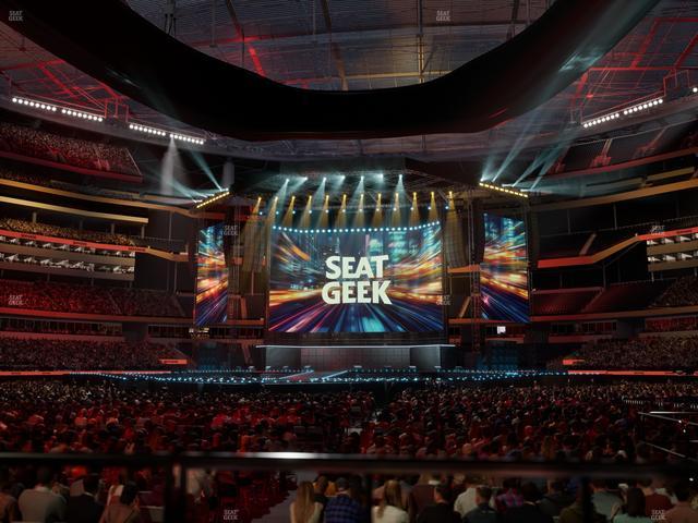 SoFi Stadium - Section Vip Table 1 Seat View