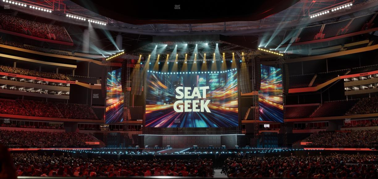 SoFi Stadium - Section Vip Table 2 Seat View