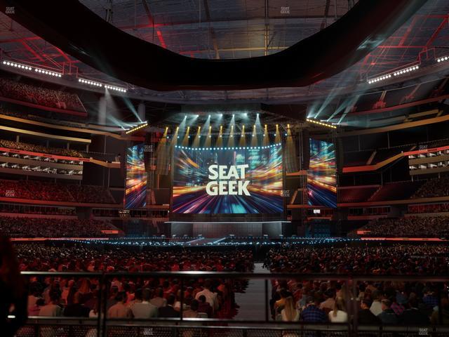 SoFi Stadium - Section Vip Table 2 Seat View