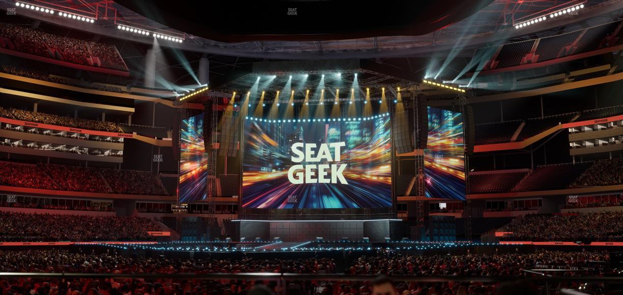 SoFi Stadium - Section Vip Table 3 Seat View