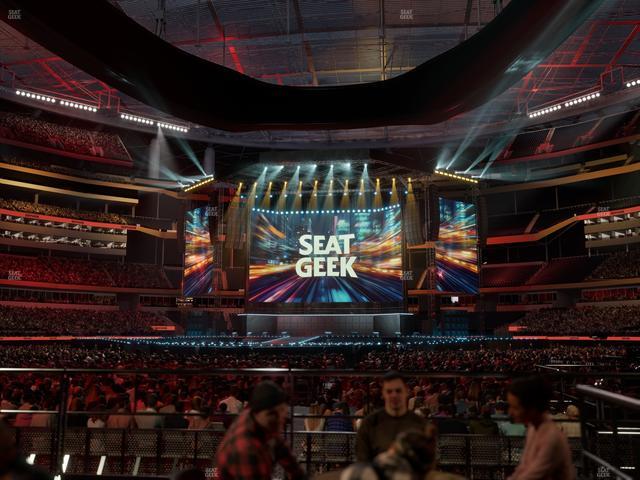 SoFi Stadium - Section Vip Table 3 Seat View