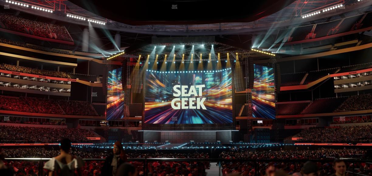 SoFi Stadium - Section Vip Table 4 Seat View