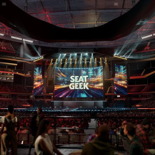 SoFi Stadium - Section Vip Table 4 Seat View