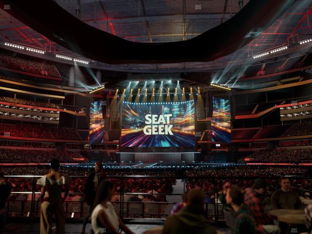 SoFi Stadium - Section Vip Table 4 Seat View