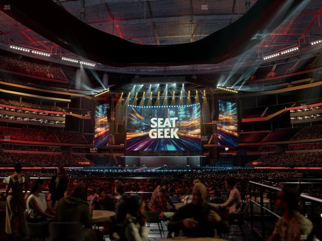 SoFi Stadium - Section Vip Table 5 Seat View