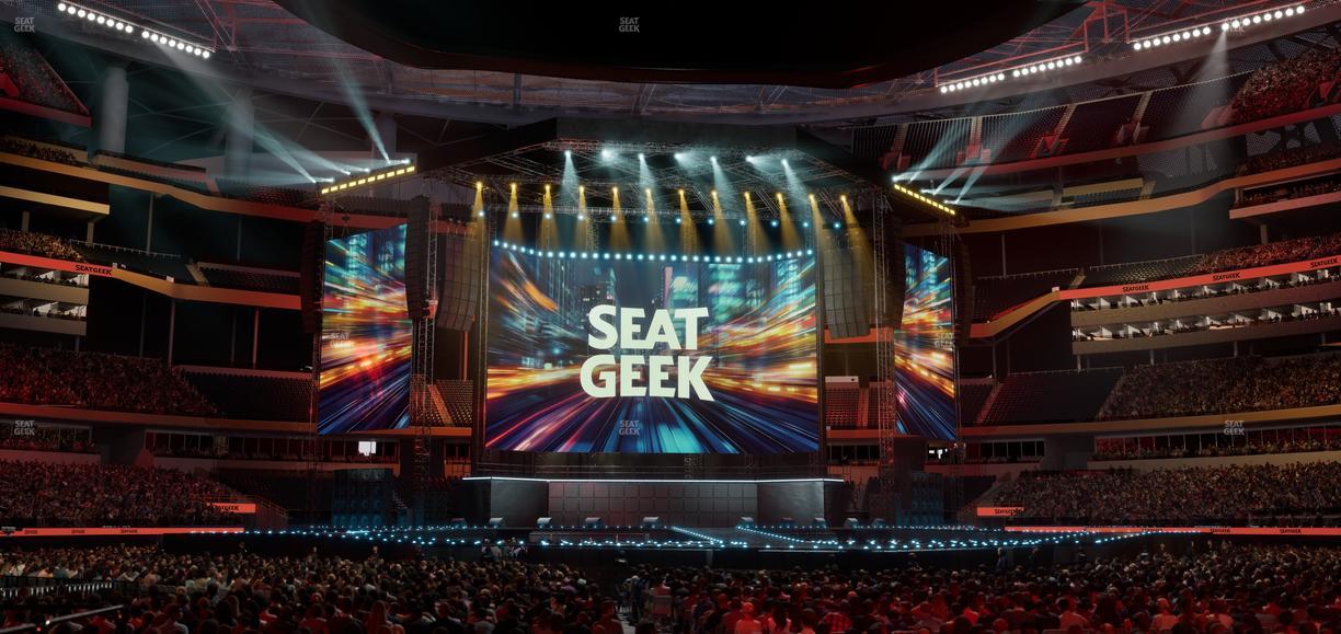SoFi Stadium - Section Vip Table 6 Seat View