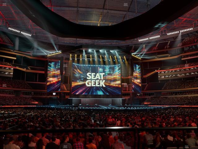 SoFi Stadium - Section Vip Table 6 Seat View