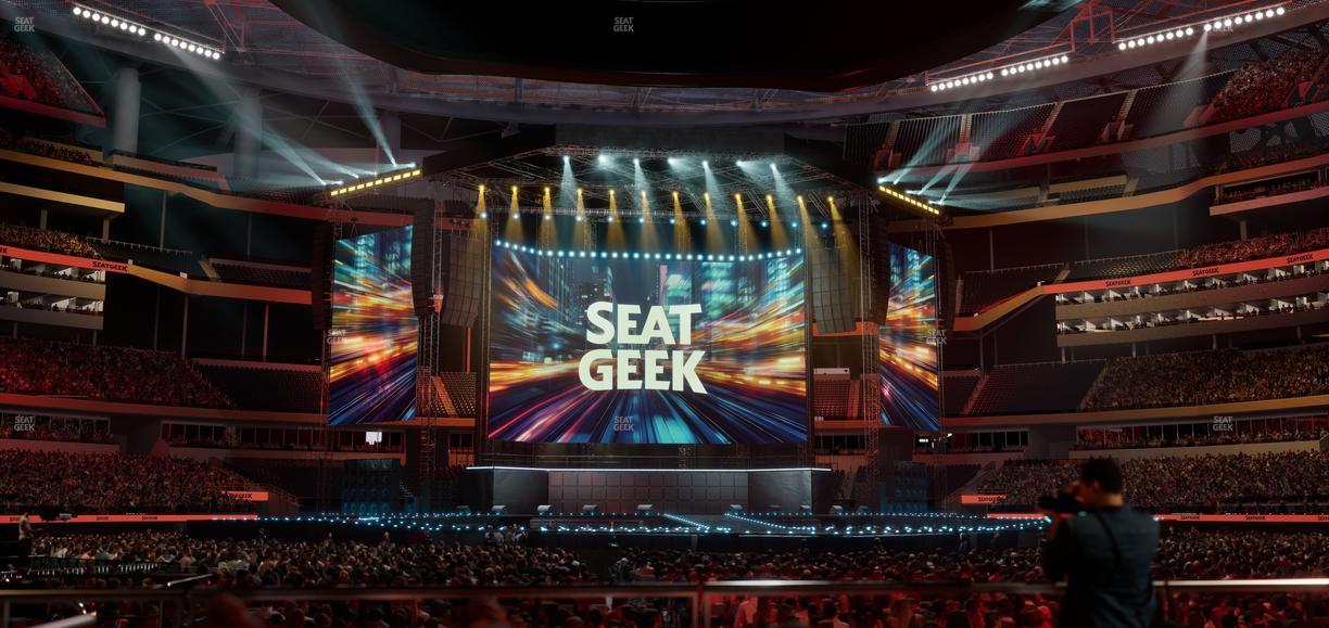 SoFi Stadium - Section Vip Table 8 Seat View