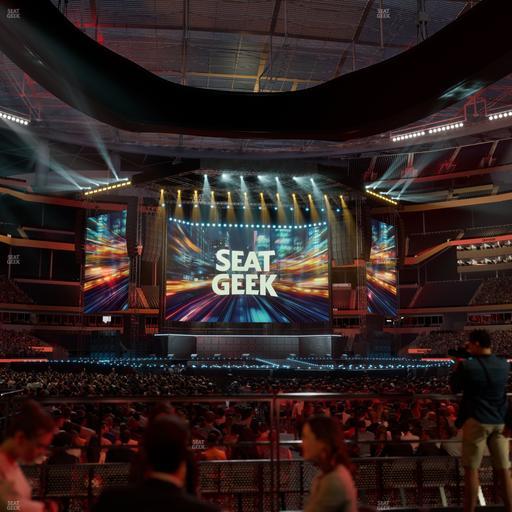 SoFi Stadium - Section Vip Table 8 Seat View