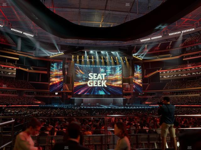 SoFi Stadium - Section Vip Table 8 Seat View