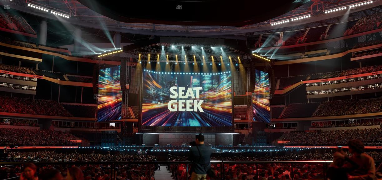 SoFi Stadium - Section Vip Table 9 Seat View