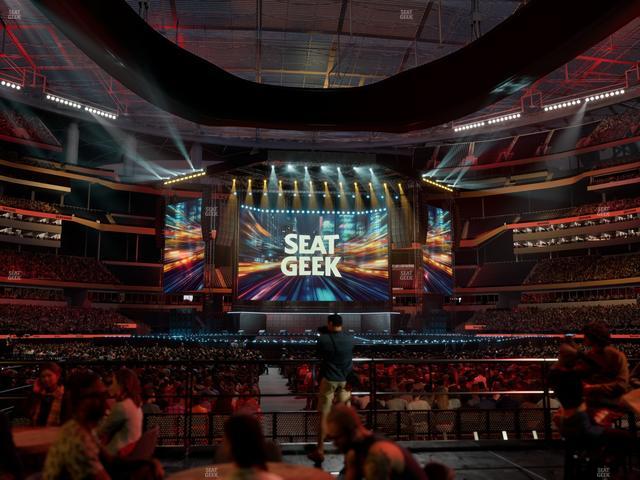 SoFi Stadium - Section Vip Table 9 Seat View
