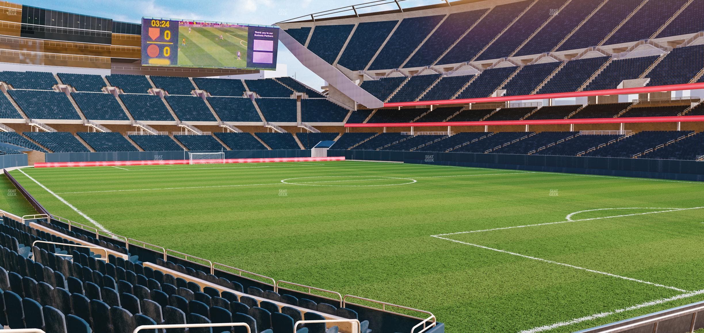 Soldier Field - Section 101 Seat View
