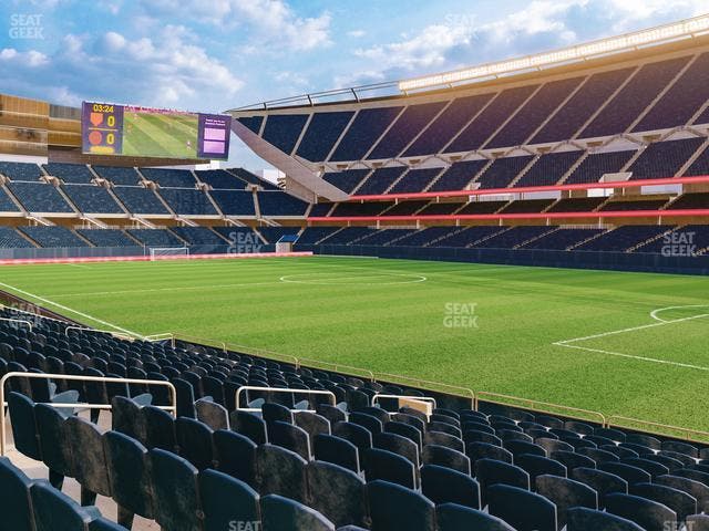 Soldier Field - Section 103 Seat View