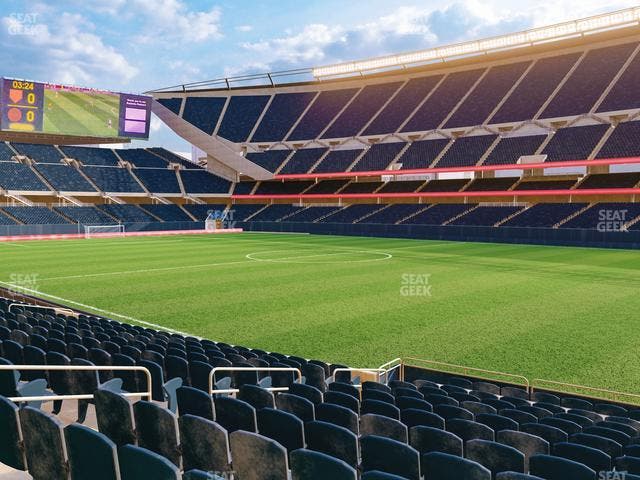 Soldier Field - Section 104 Seat View
