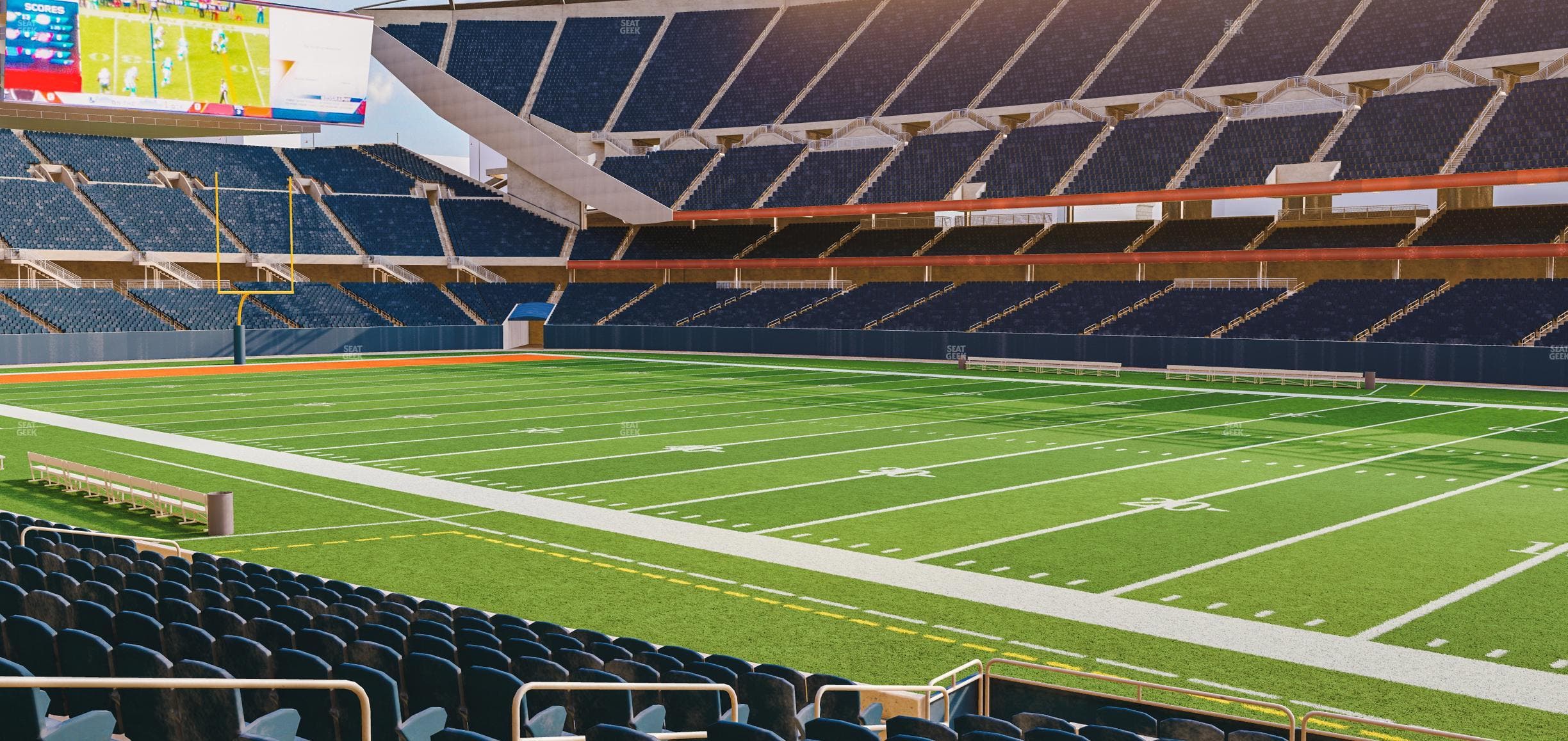 Soldier Field - Section 104 Seat View