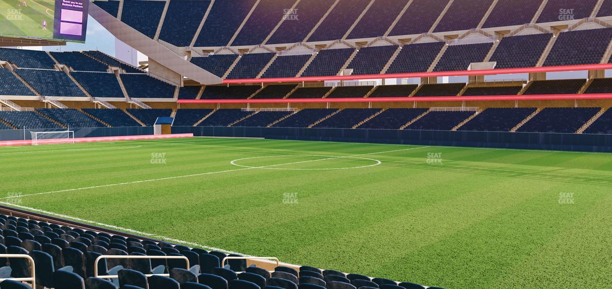 Soldier Field - Section 105 Seat View