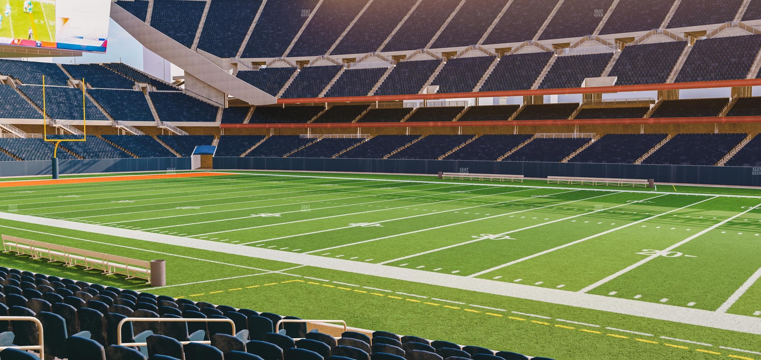 Soldier Field - Section 105 Seat View