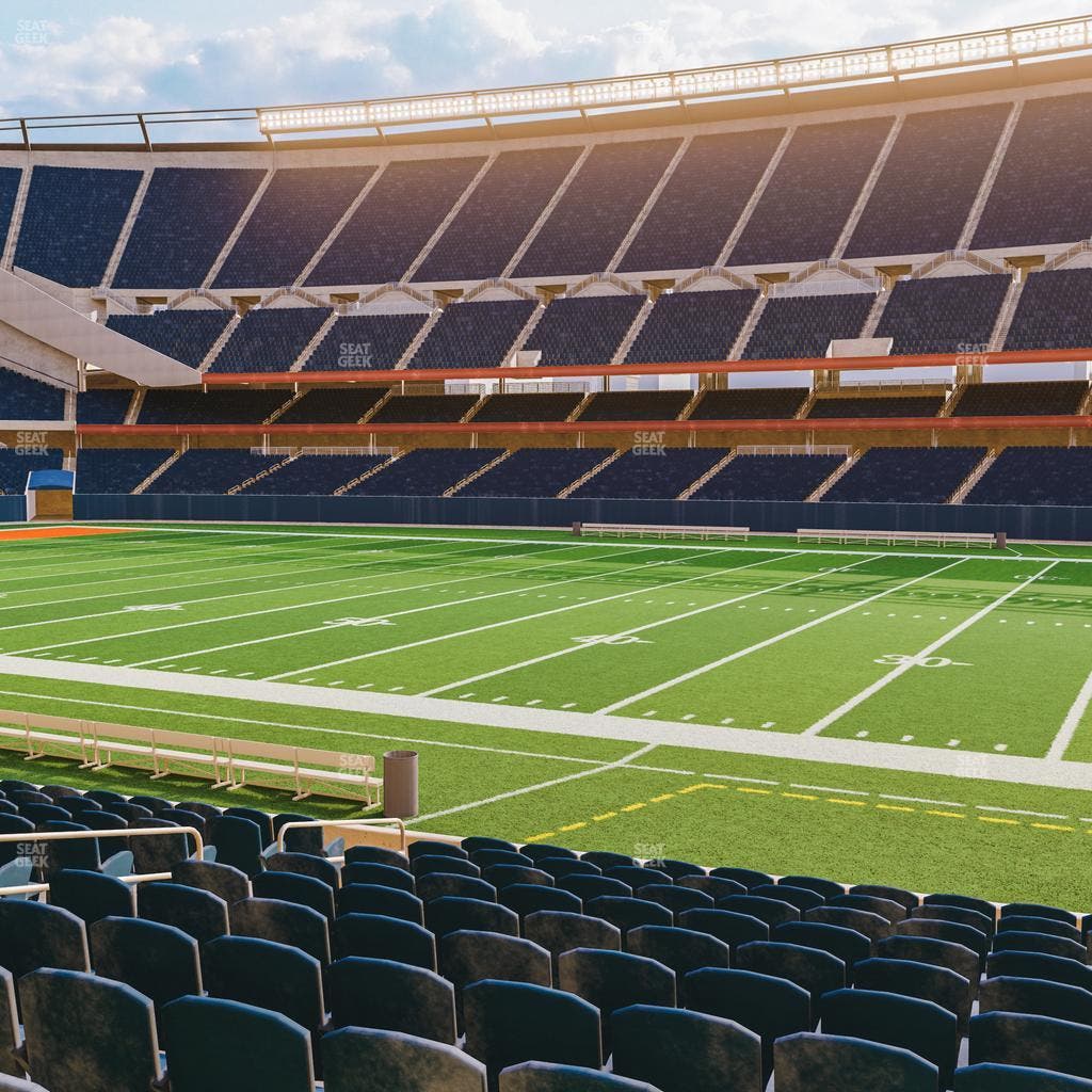 Soldier Field - Section 106 Seat View