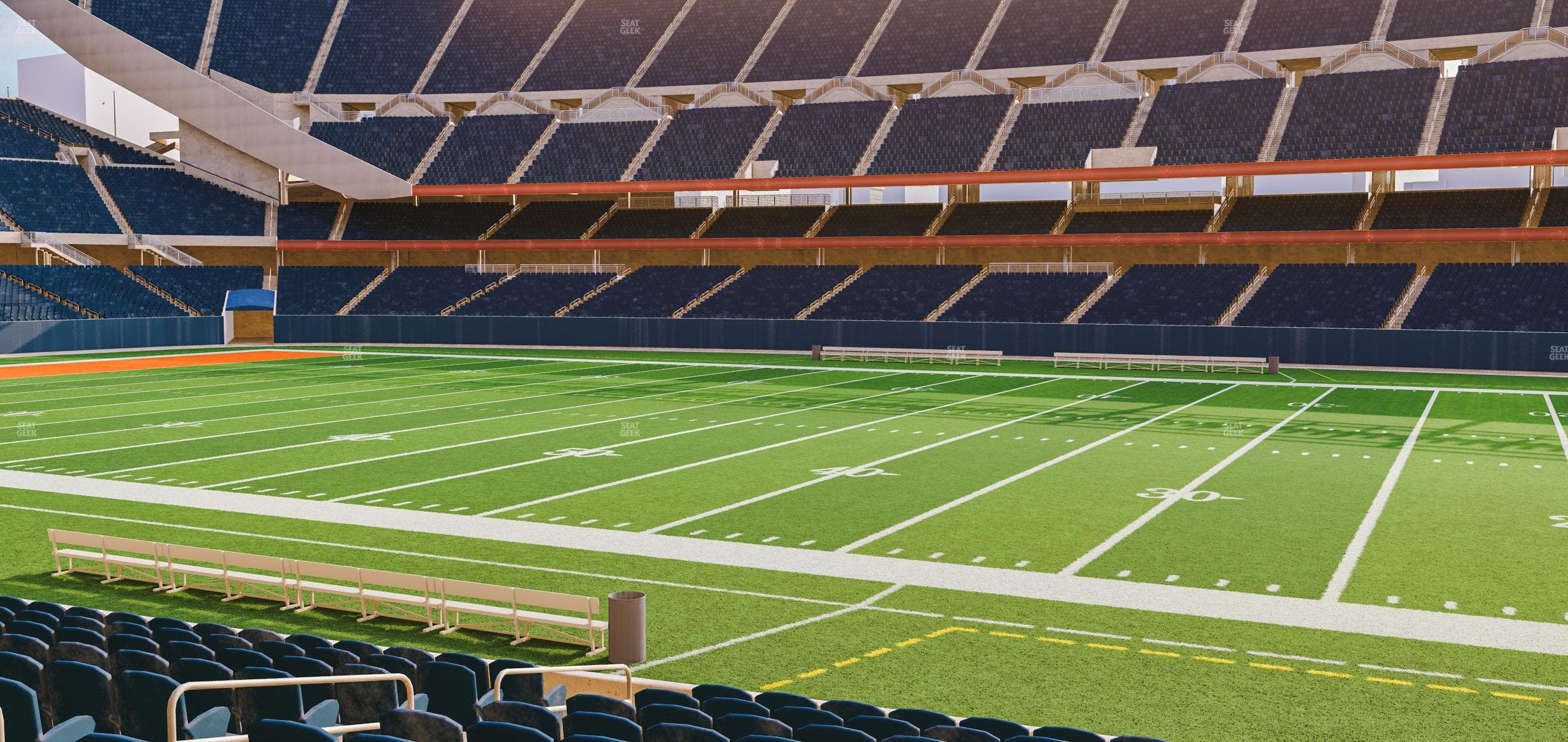 Soldier Field - Section 106 Seat View