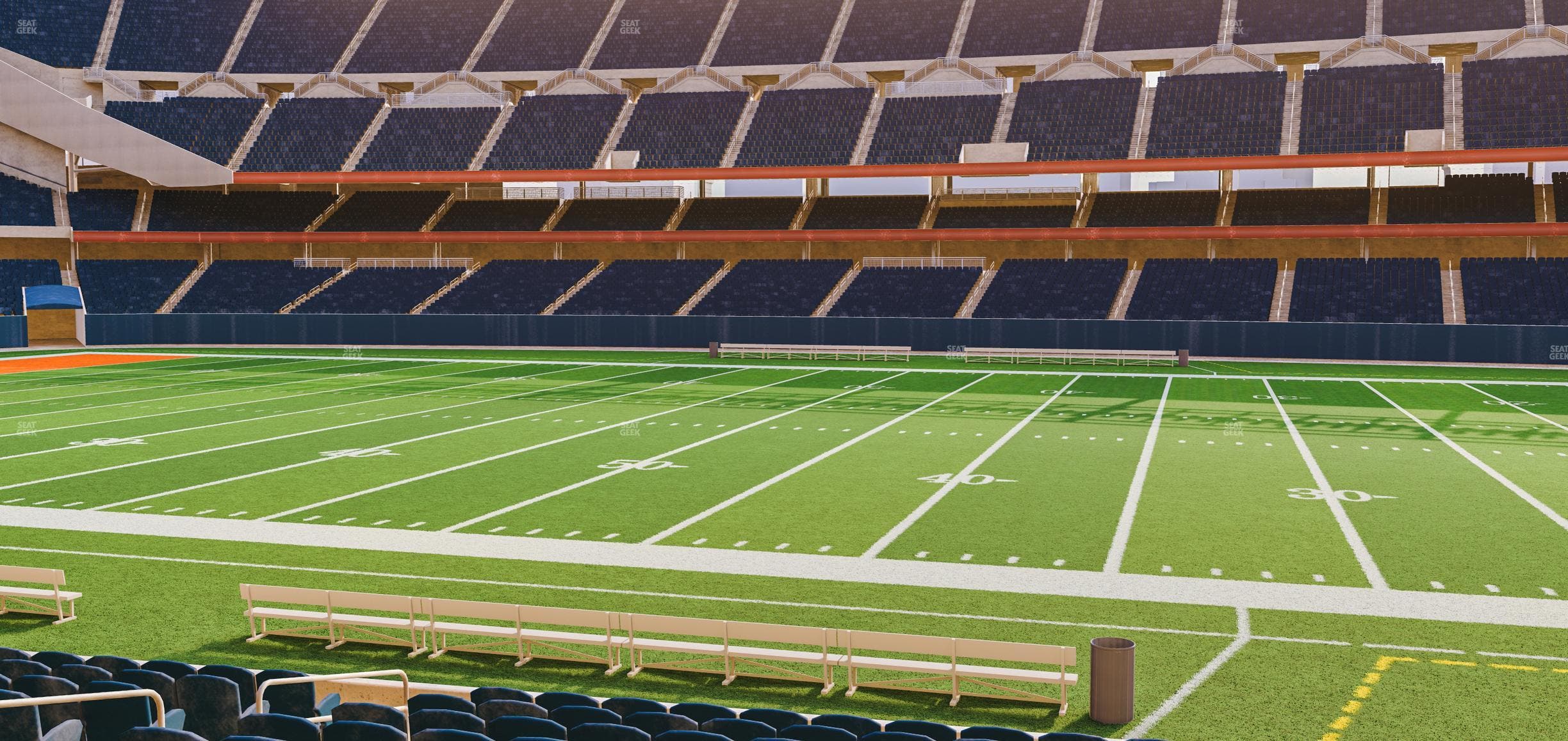 Soldier Field - Section 107 Seat View