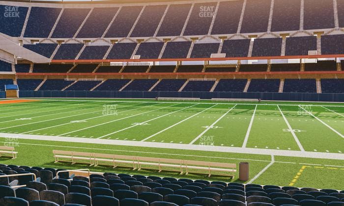 Soldier Field - Section 107 Seat View