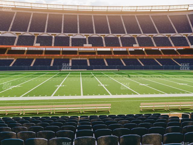 Soldier Field - Section 110 Seat View