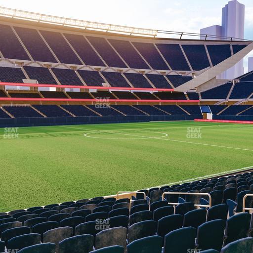 Soldier Field - Section 113 Seat View