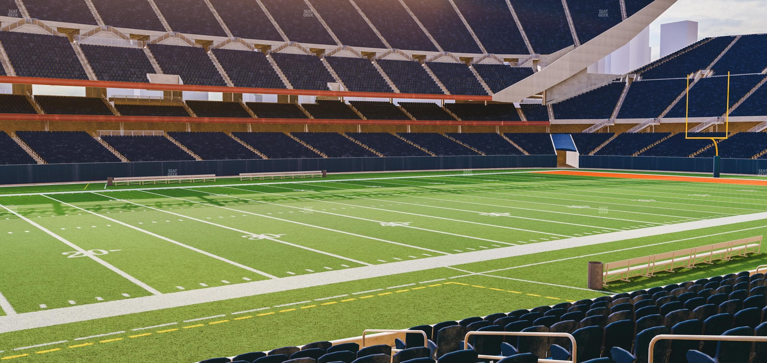 Soldier Field - Section 113 Seat View