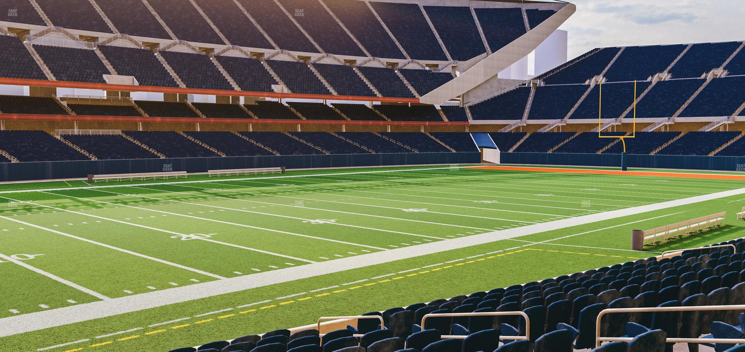 Soldier Field - Section 114 Seat View