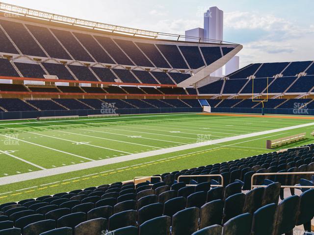 Soldier Field - Section 114 Seat View