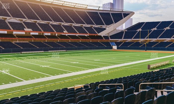 Soldier Field - Section 114 Seat View