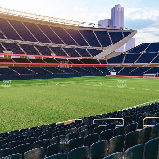 Soldier Field - Section 114 Seat View
