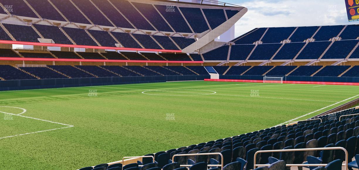 Soldier Field - Section 115 Seat View