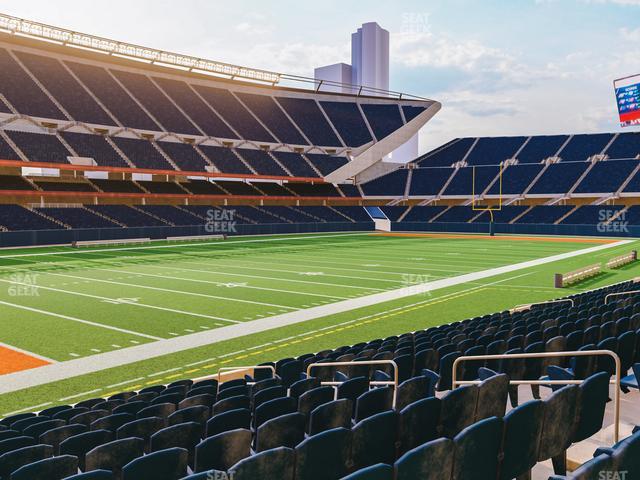 Soldier Field - Section 115 Seat View