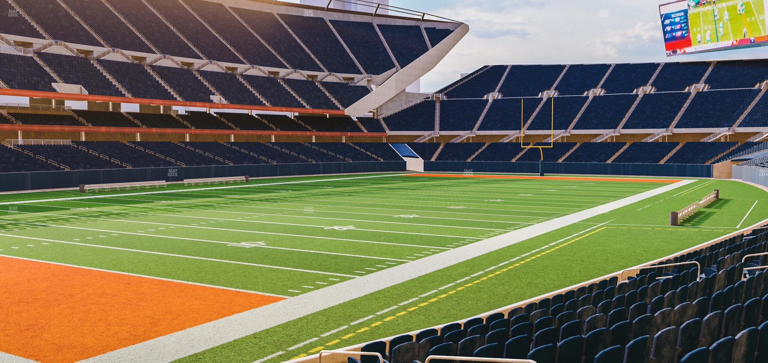 Soldier Field - Section 117 Seat View