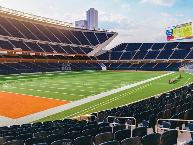 Soldier Field - Section 117 Seat View
