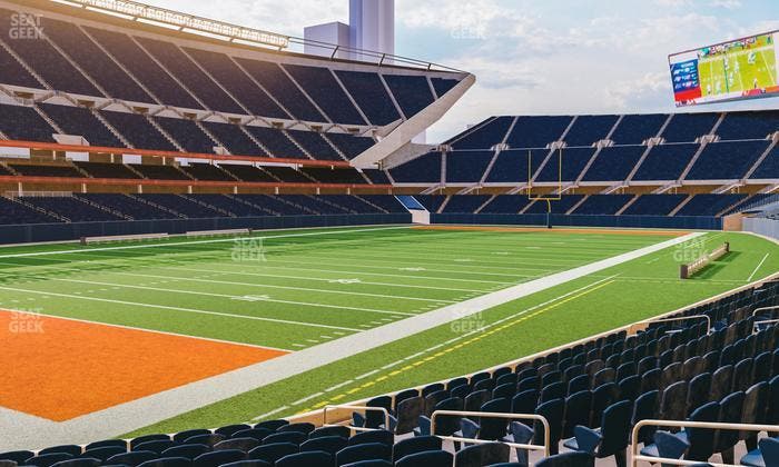 Soldier Field - Section 117 Seat View