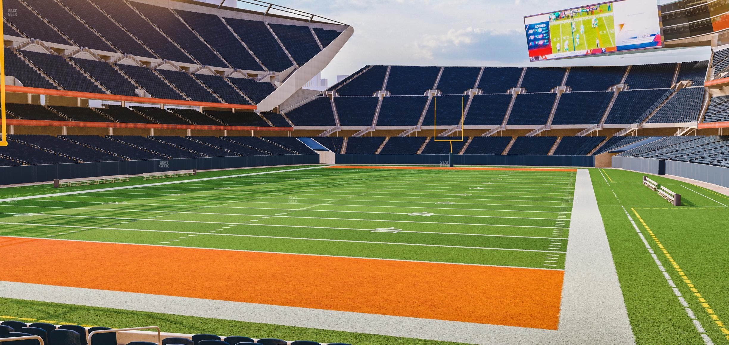Soldier Field - Section 120 Seat View