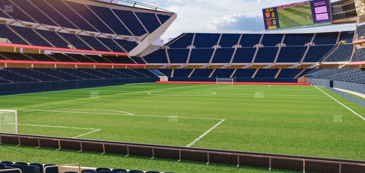 Soldier Field - Section 120 Seat View