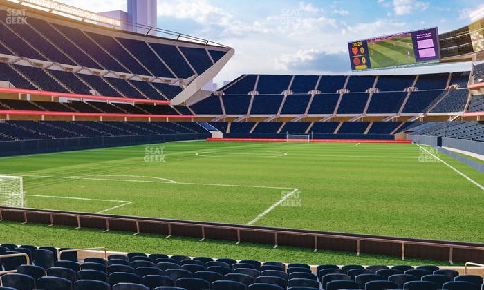 Soldier Field - Section 120 Seat View