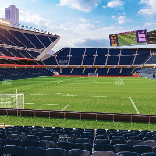 Soldier Field - Section 121 Ga Supporters Seat View