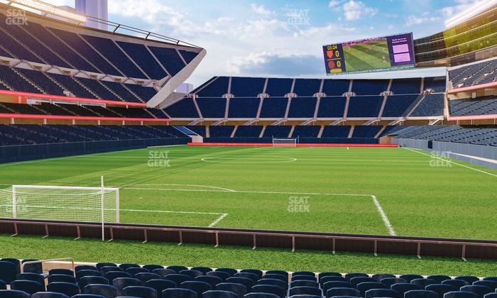 Soldier Field - Section 121 Seat View