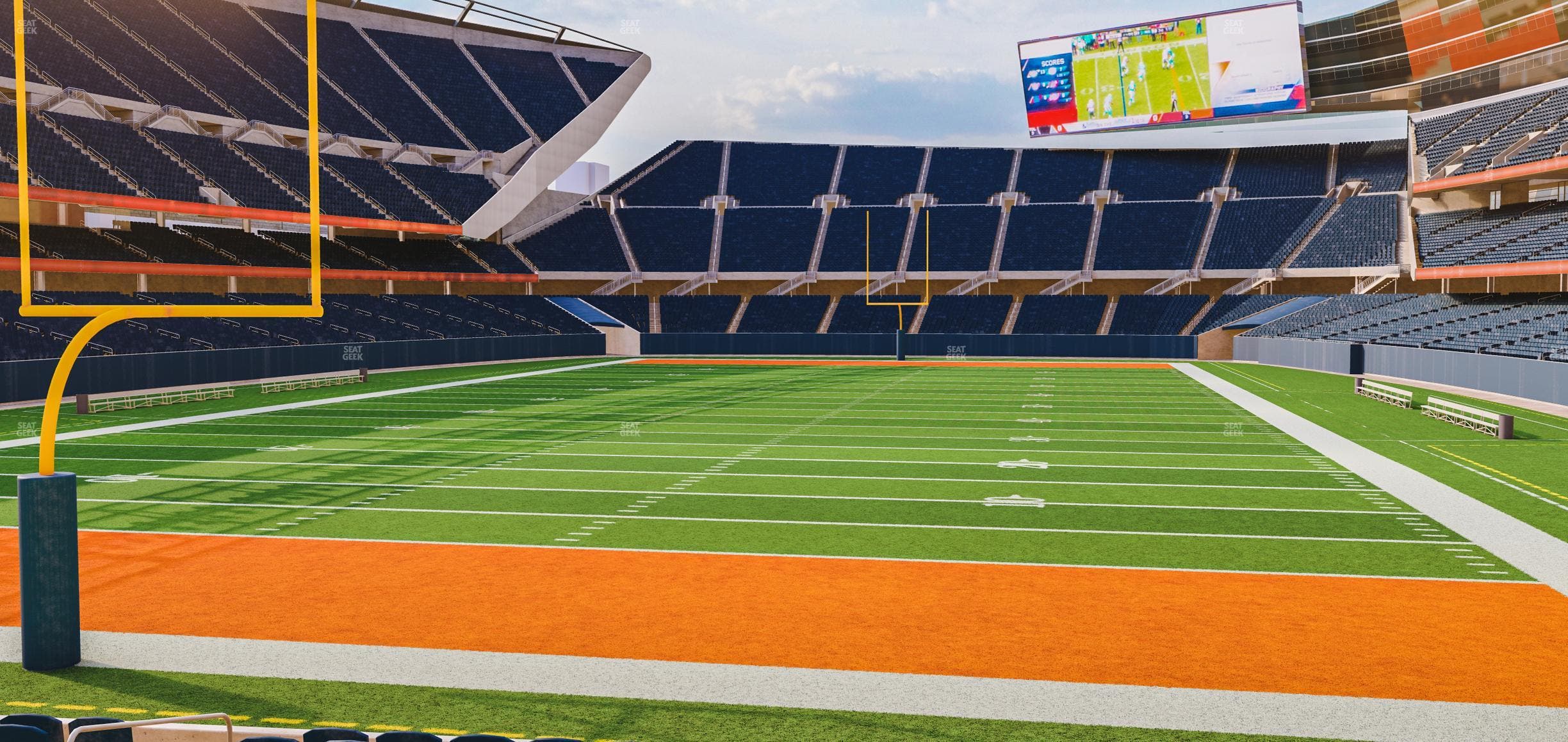 Soldier Field - Section 121 Seat View