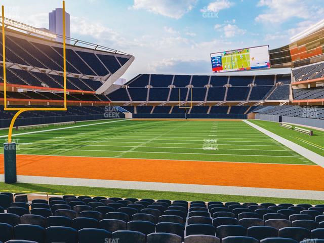 Soldier Field - Section 121 Seat View